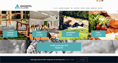 Desktop Screenshot of hillerodhostel.dk