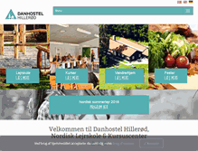 Tablet Screenshot of hillerodhostel.dk